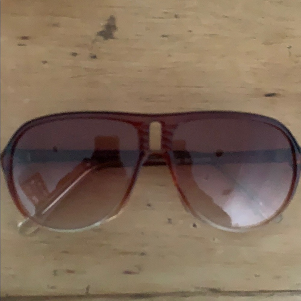 Brown ombré aviators